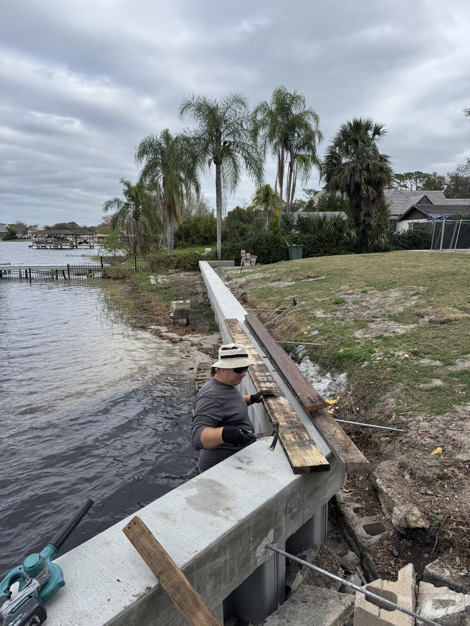 Seawall Construction & Repair project 3